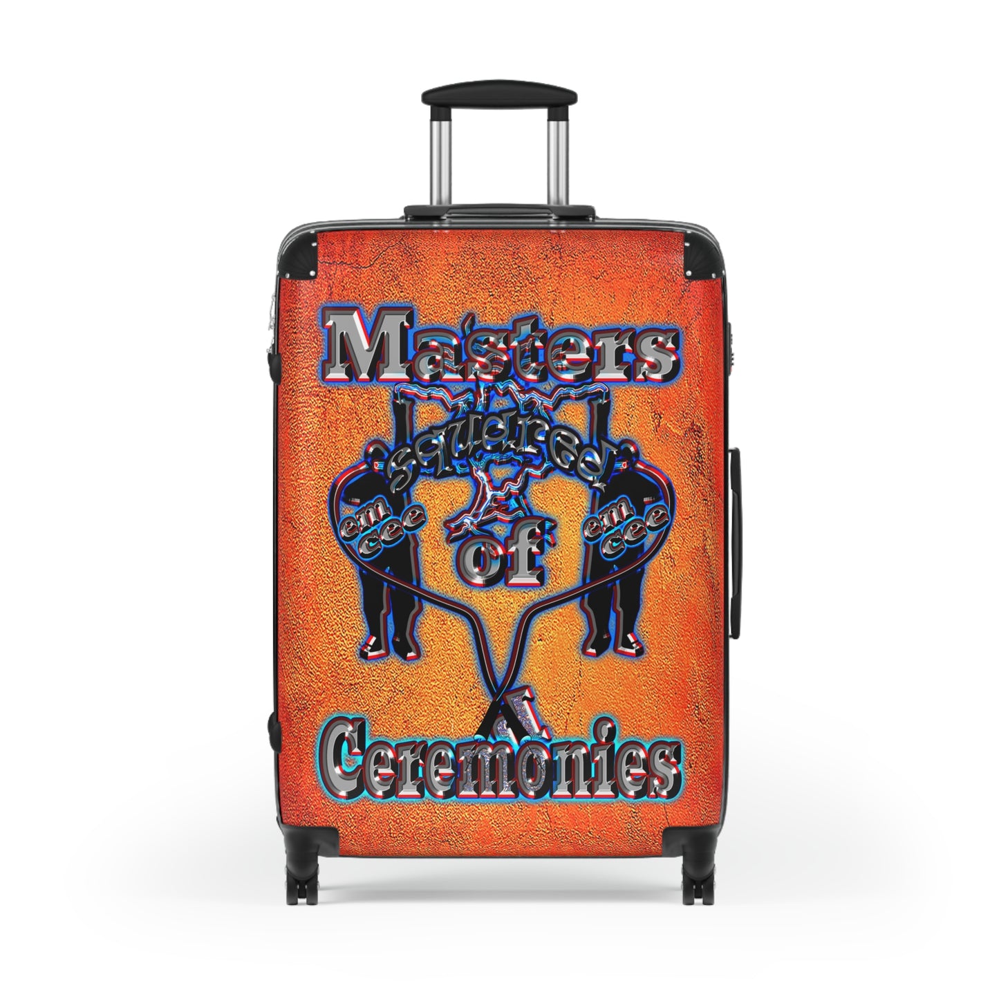 em cee squared - Suitcase (burnt orange)