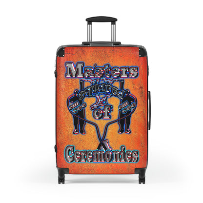 em cee squared - Suitcase (burnt orange)