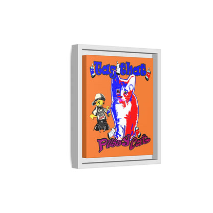 tag that - framed canvas art (crusta)