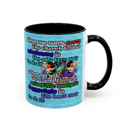 doggystyle - Accent Mug (faded blue)