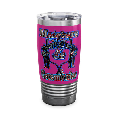 em cee squared - Ringneck Tumbler, 20oz (pink)