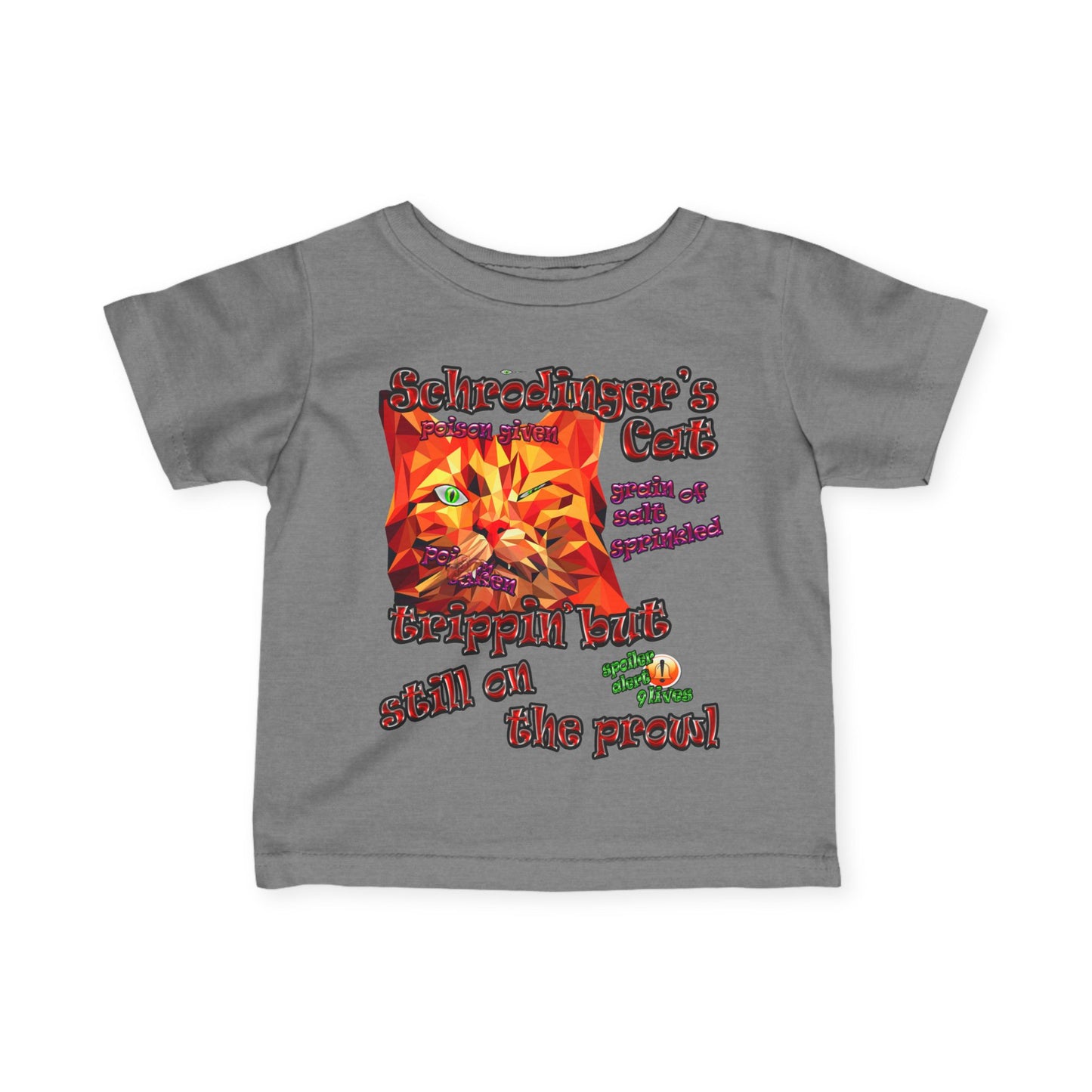 schrodinger's cat - Infant Fine Jersey Tee