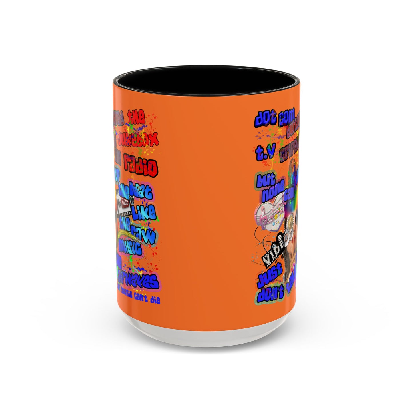 drop the beat - Accent Mug (crusta)