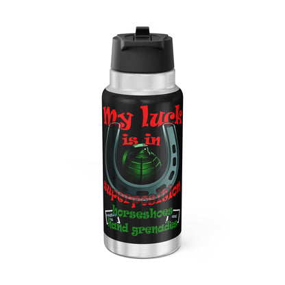 my luck - Gator Tumbler, 32oz (black)