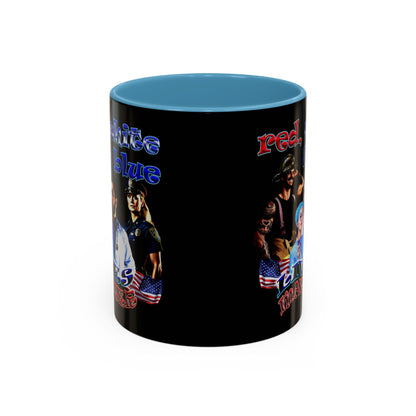 rw&b lives matter - Accent Mug (black)