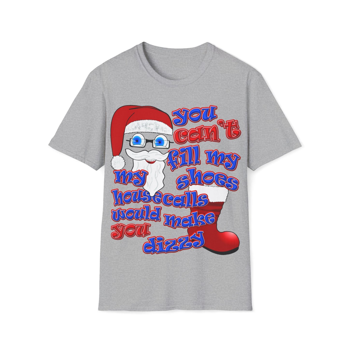 santa's shoes - Unisex Softstyle T-Shirt