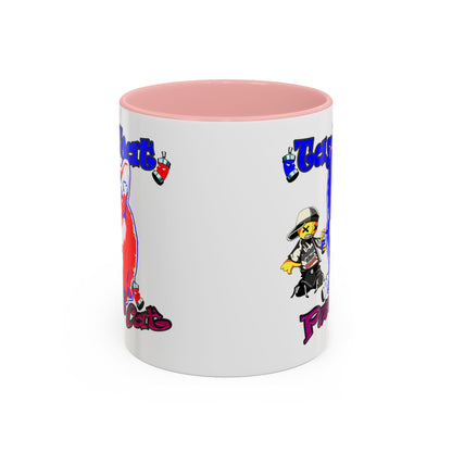 tag that - Accent Mug (white)