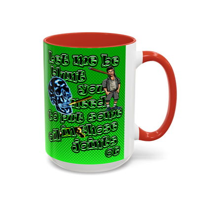 og - Accent Mug (logo green)