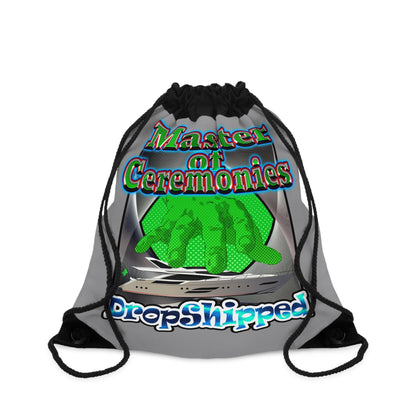 logo - Drawstring Bag (grey)