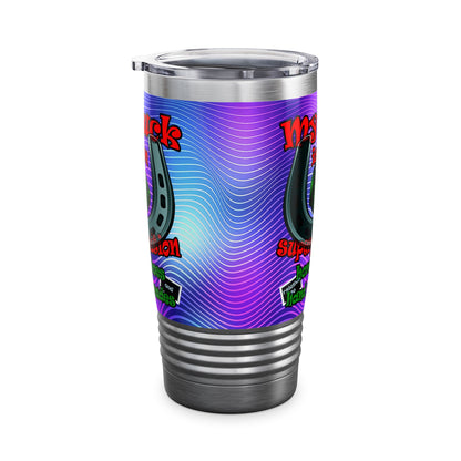 my luck - Ringneck Tumbler, 20oz (purple wave)