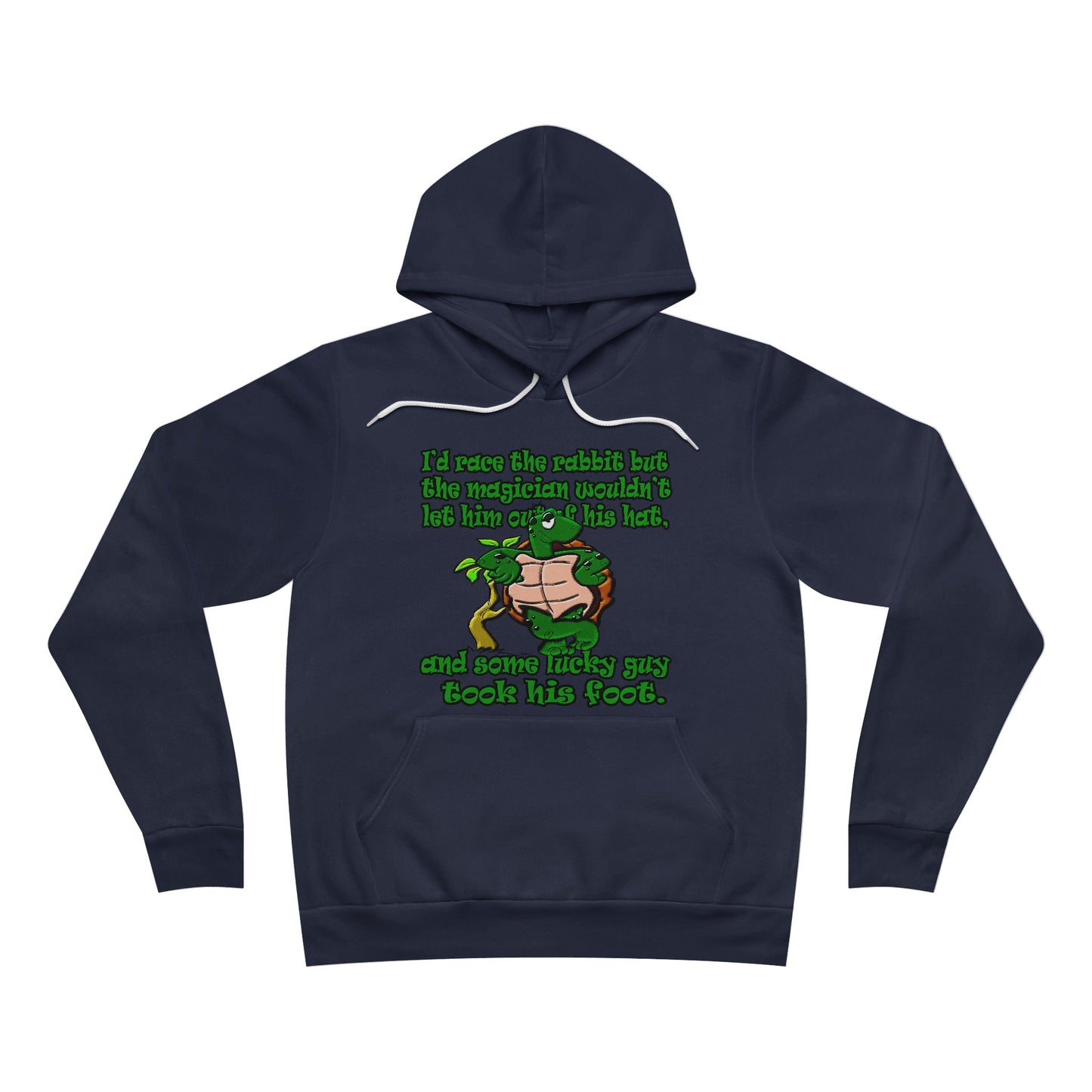 turtle race - Unisex Sponge Fleece Pullover Hoodie