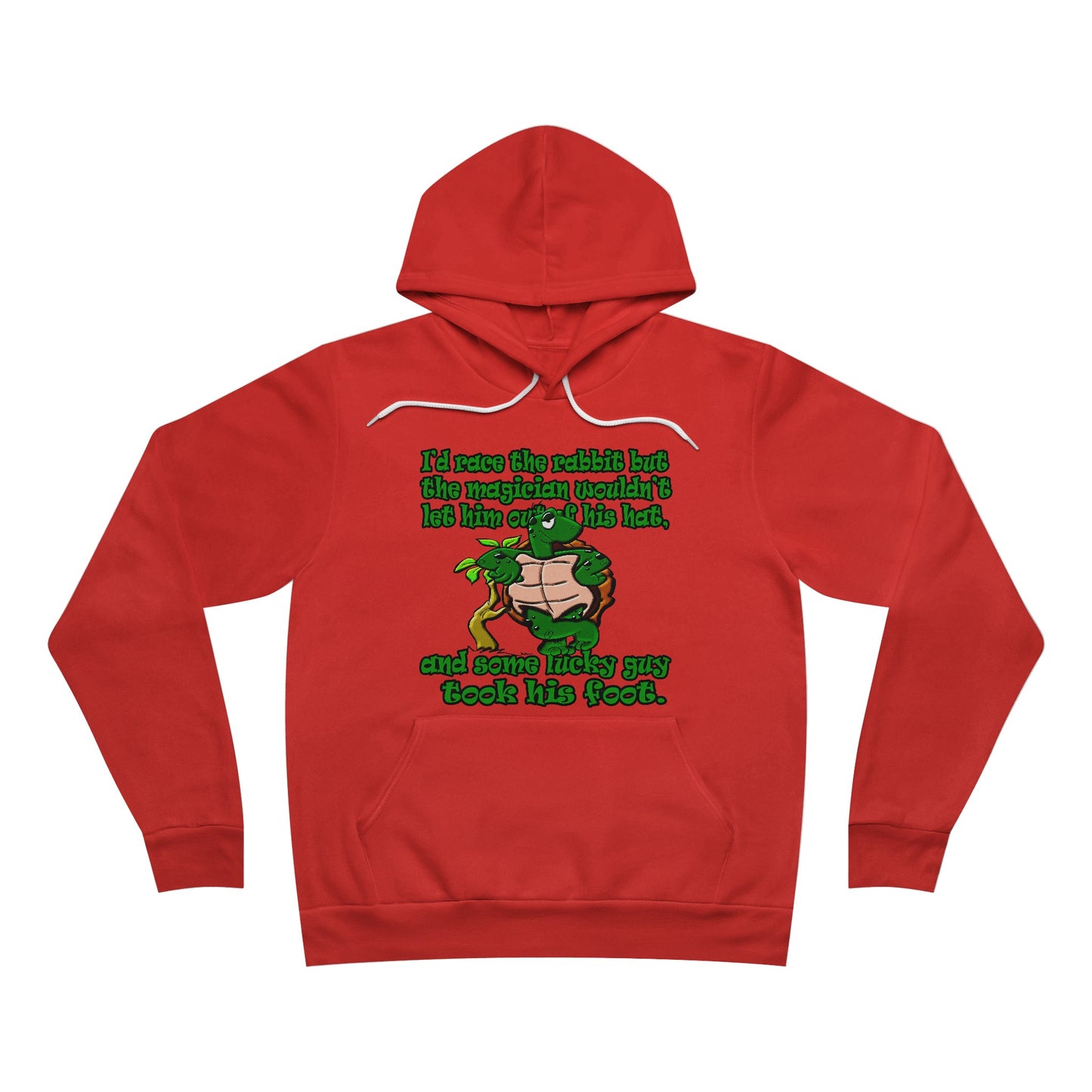 turtle race - Unisex Sponge Fleece Pullover Hoodie