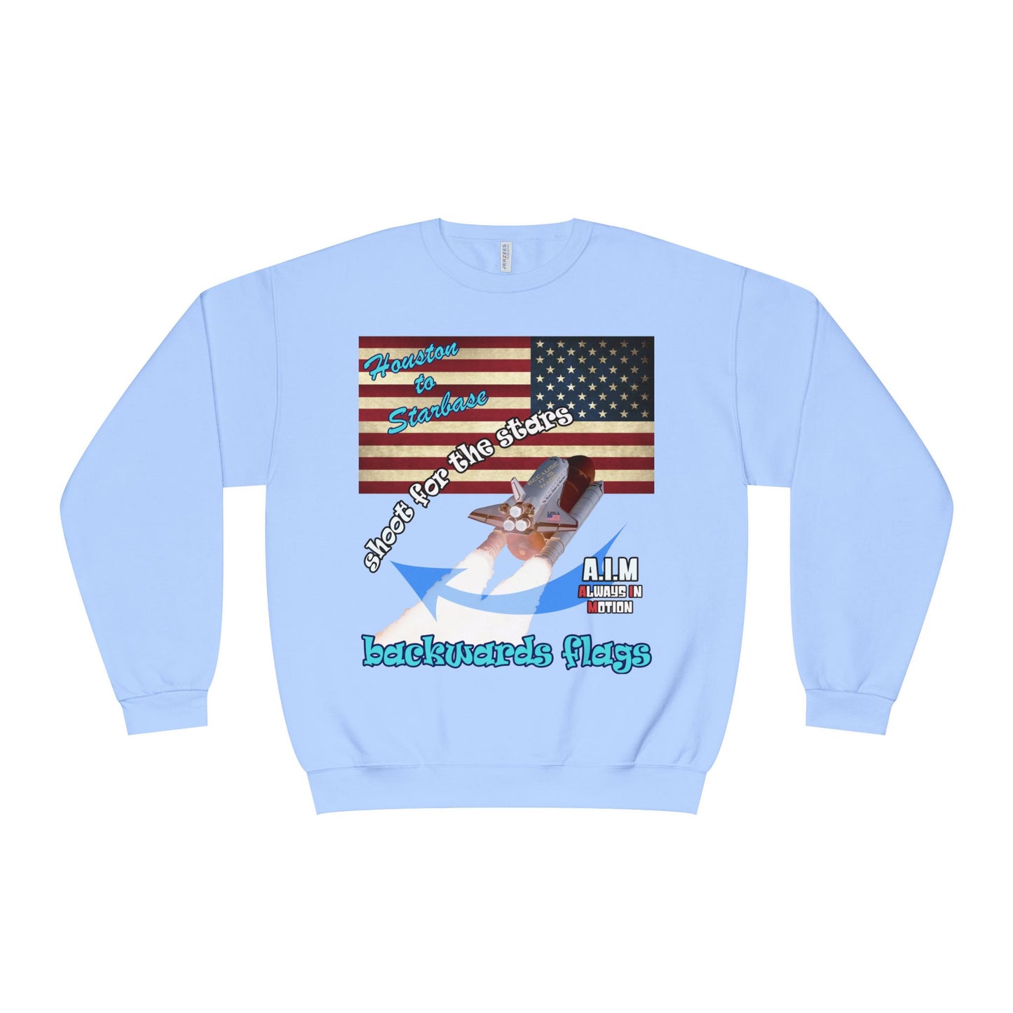 shoot for the stars - Unisex NuBlend® Crewneck Sweatshirt