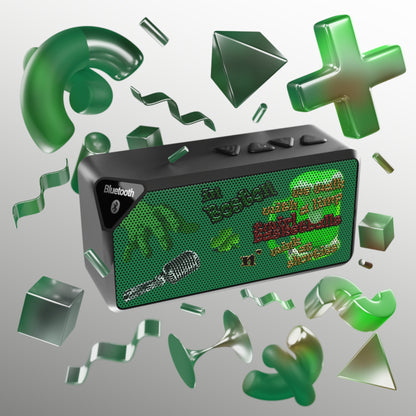 celtics logo - Jabba Bluetooth Speaker (dark green)