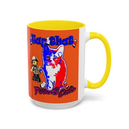 tag that - Accent Mug (orange)
