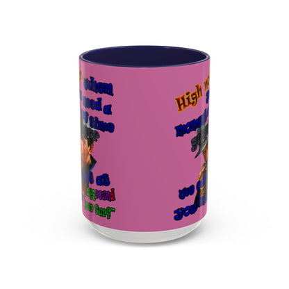 high noon - Accent Mug (light pink)