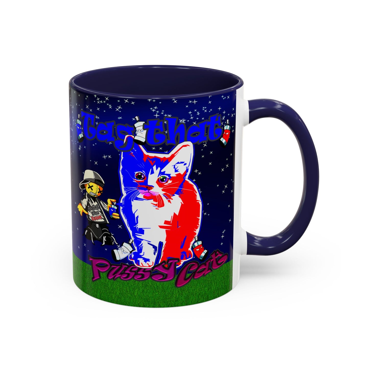 tag that - Accent Mug ('snoops' background)