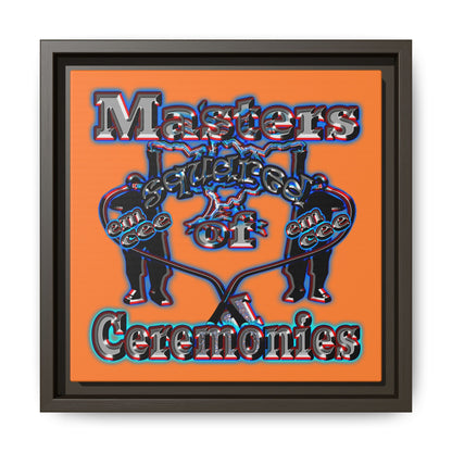 em cee squared - framed canvas art (crusta)
