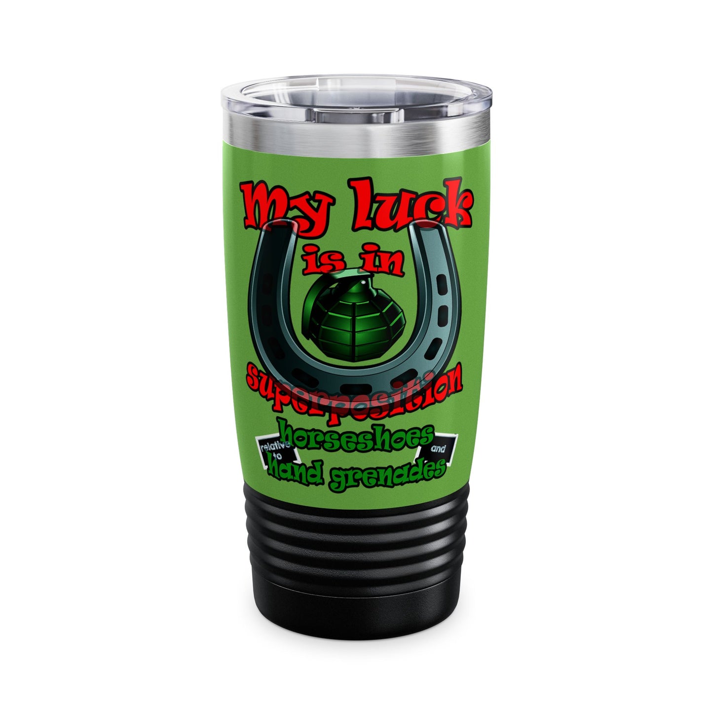 my luck - Ringneck Tumbler, 20oz (green)