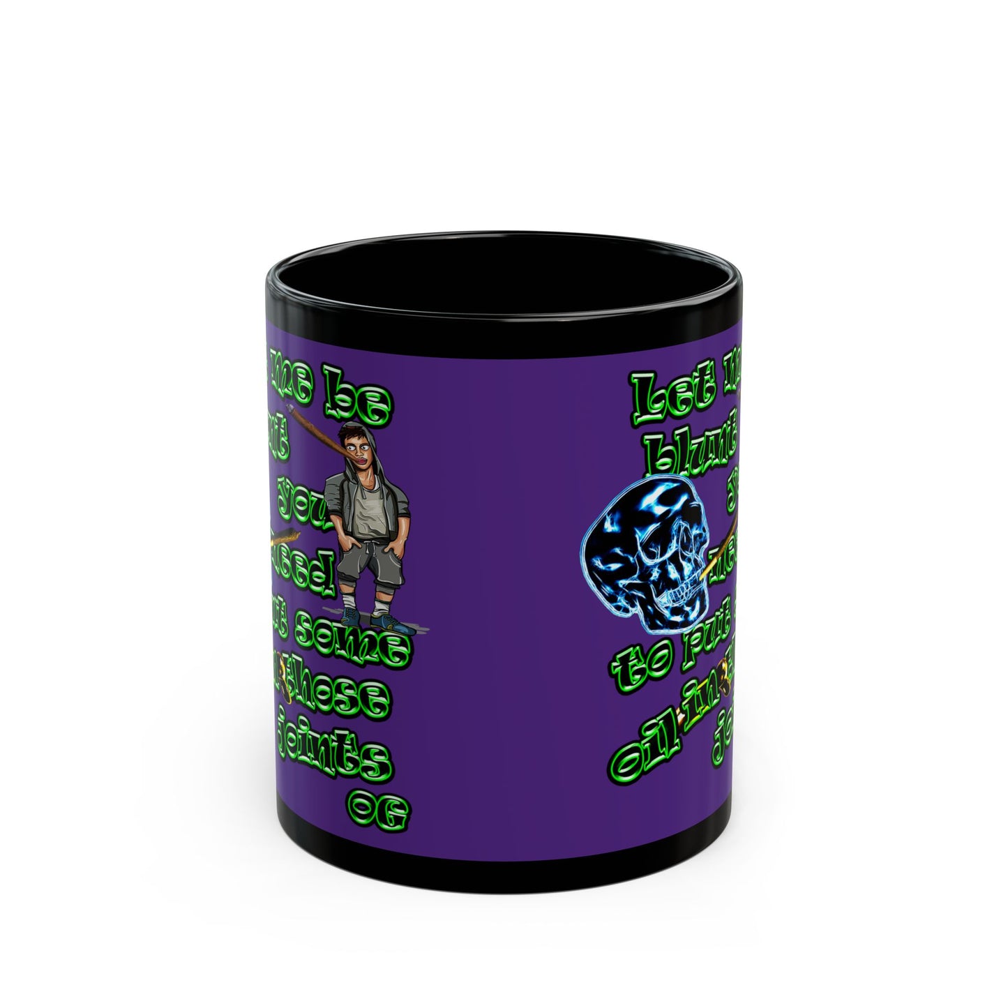 og - Black Mug (purple)
