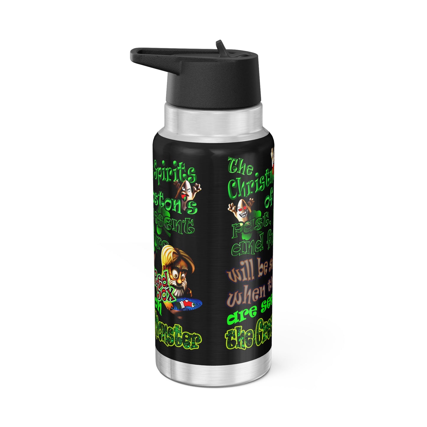 christmas spirits of boston - Gator Tumbler, 32oz (black)