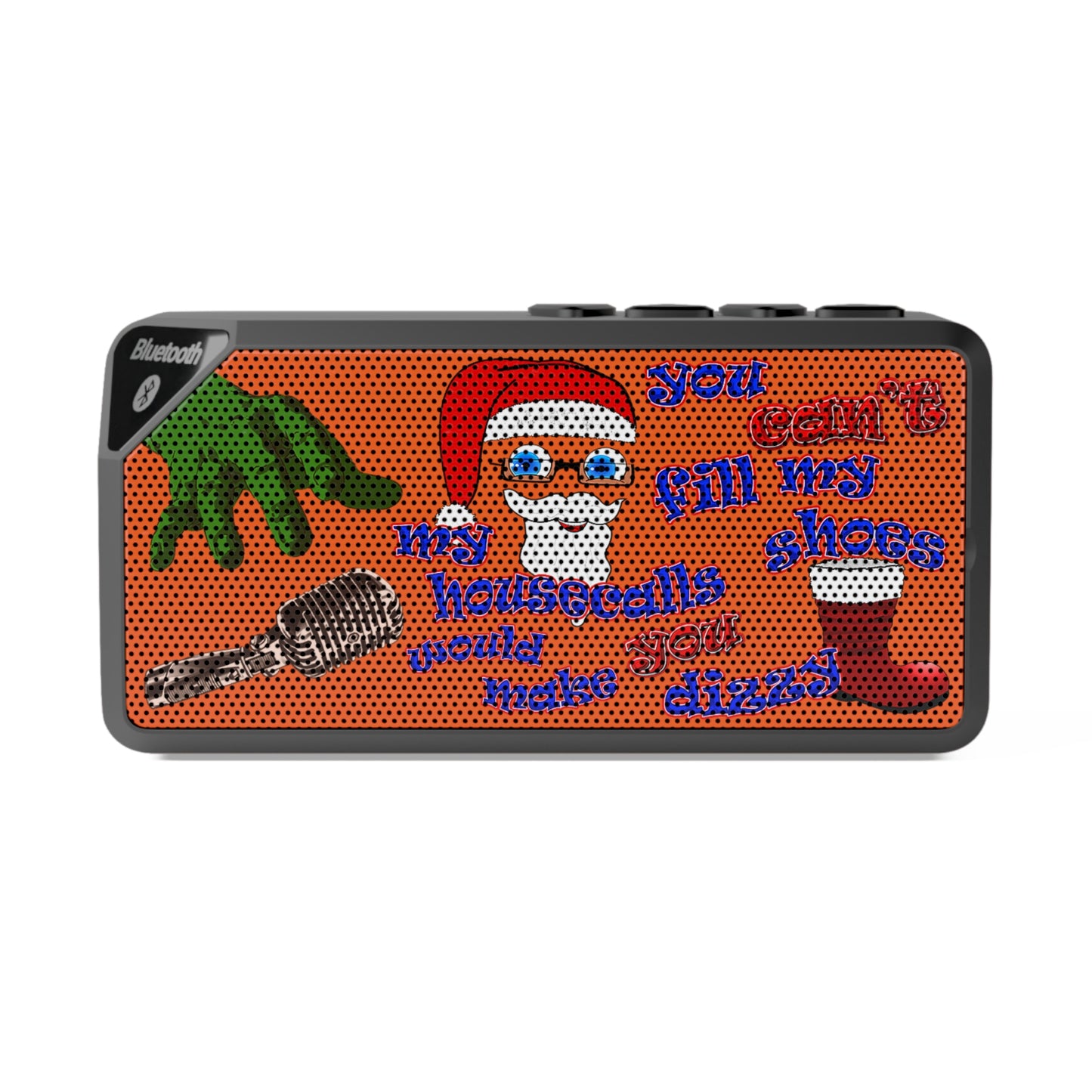 santa's shoes - Jabba Bluetooth Speaker (orange)