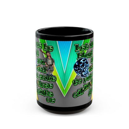 og - Black Mug (rainbow split)
