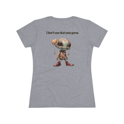 I don't care that your grey - Women's Triblend Tee