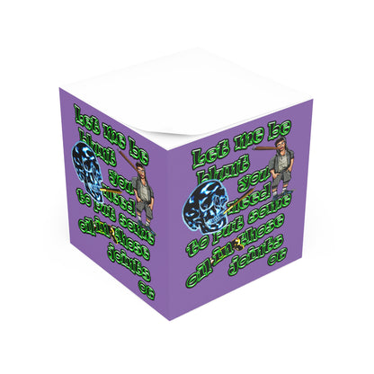 og - note cube (light purple)