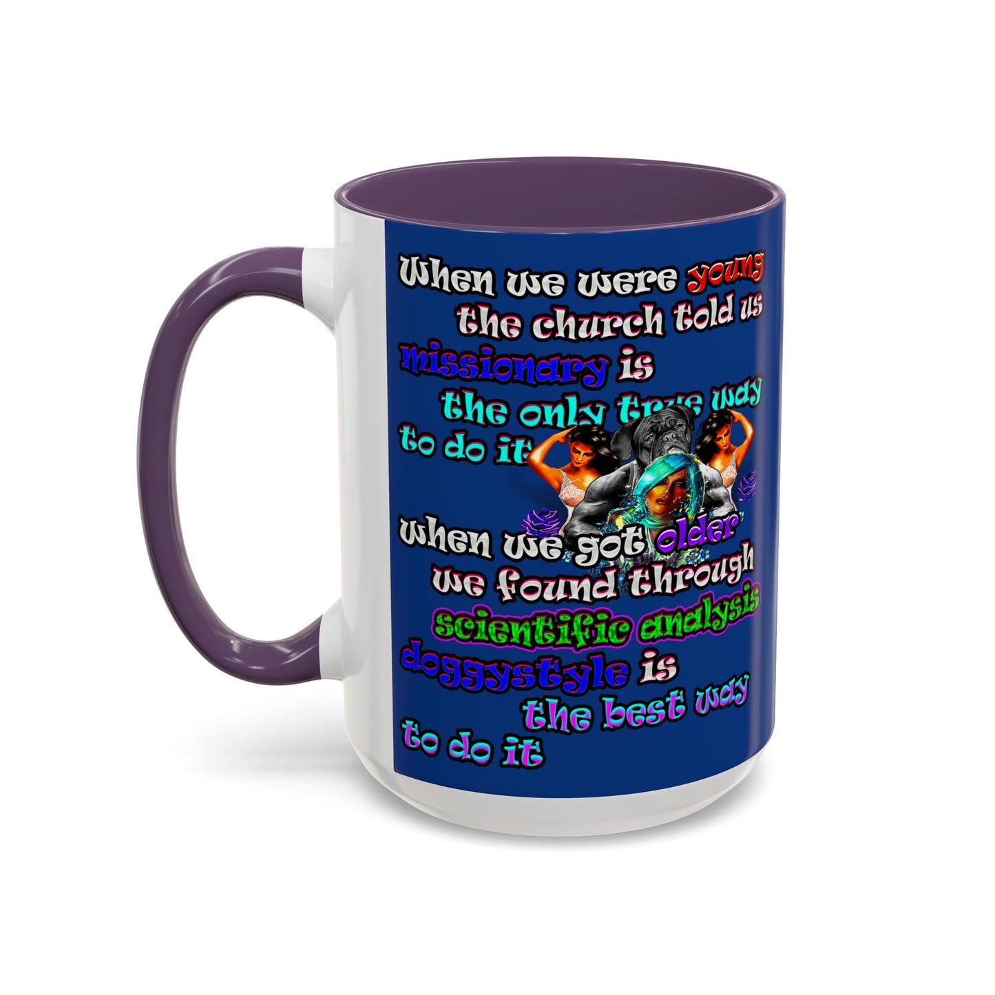 doggystyle - Accent Mug (dark blue)