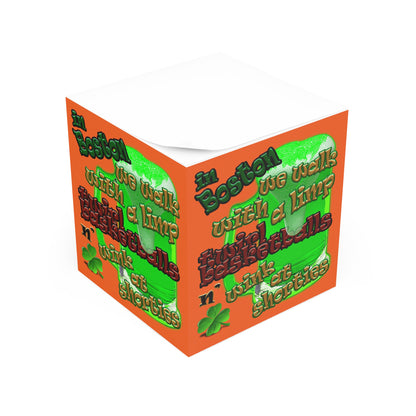 celtic's logo - note cube (orange)