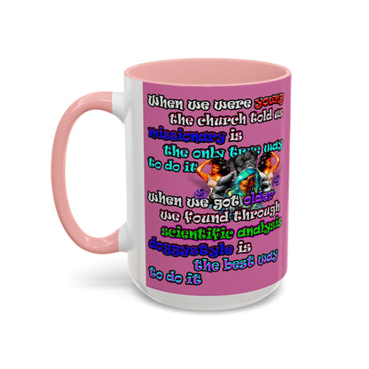 doggystyle - Accent Mug (light pink)
