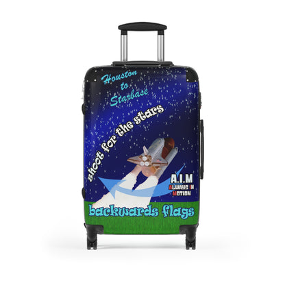 shoot for the stars - Suitcase ('snoops' background)