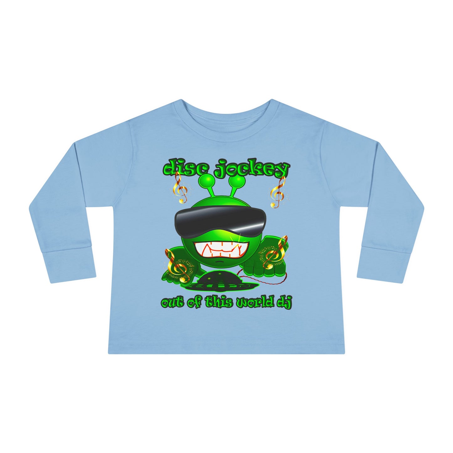 disc jockey - Toddler Long Sleeve Tee