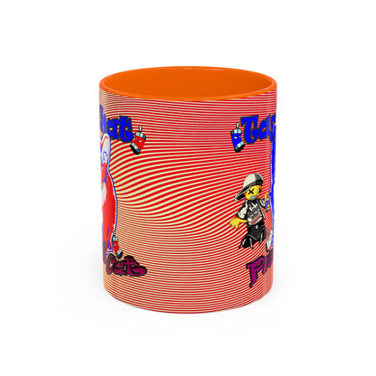 tag that - Accent Mug (yellow-orange wave)
