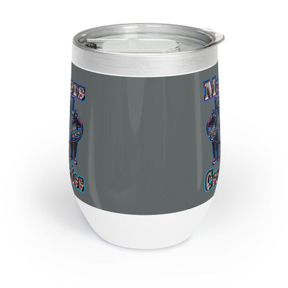 em cee squared - Chill Wine Tumbler (dark grey)