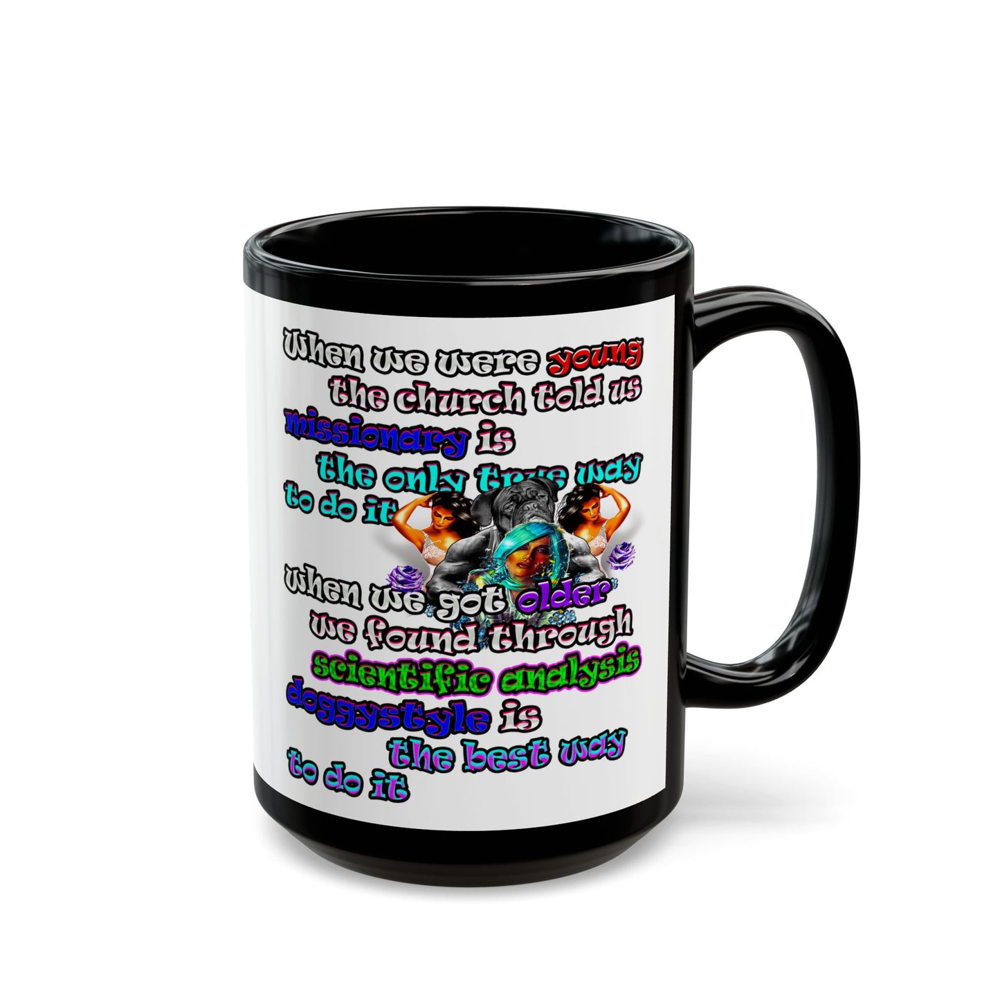 doggystyle - Black Mug (white)