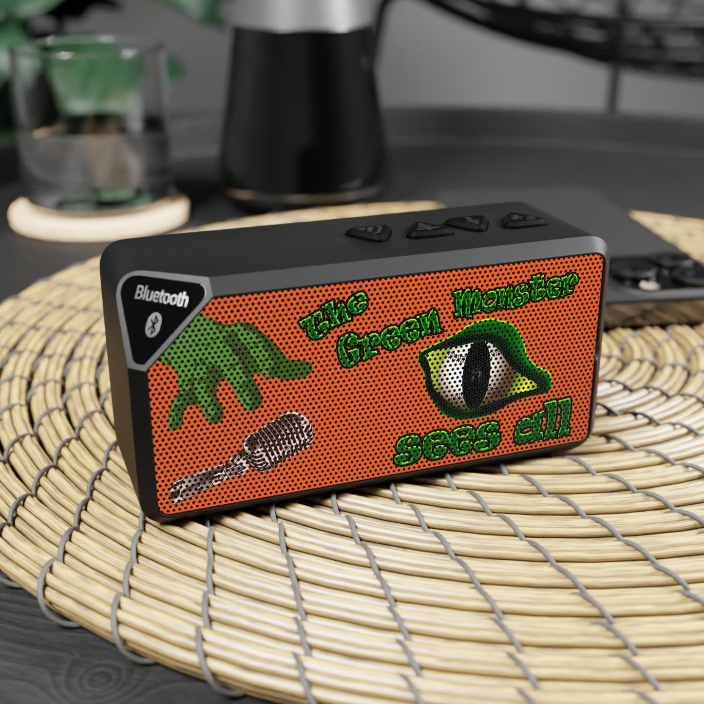 green monster - Jabba Bluetooth Speaker (orange)