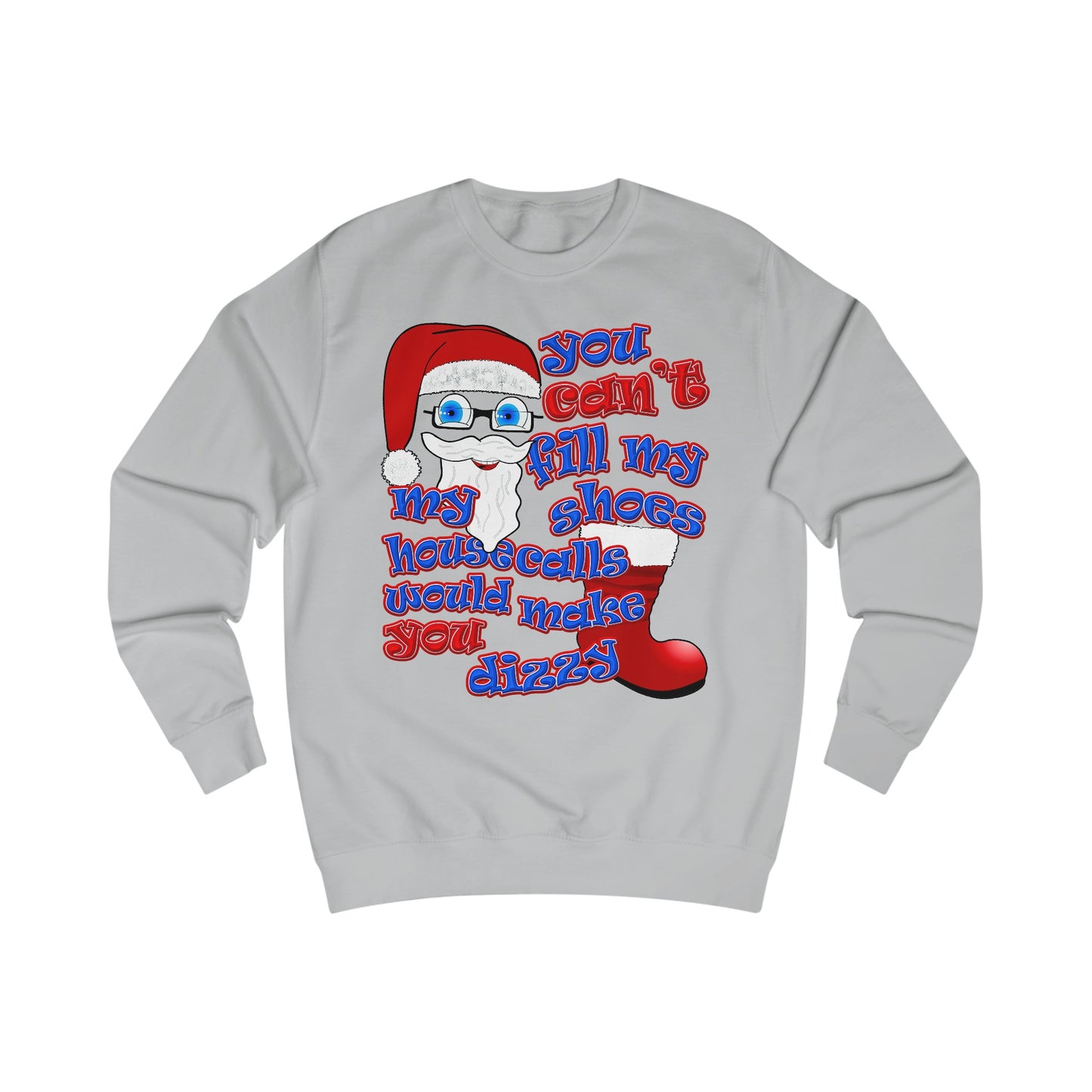 santa's shoes - Men's Sweatshirt