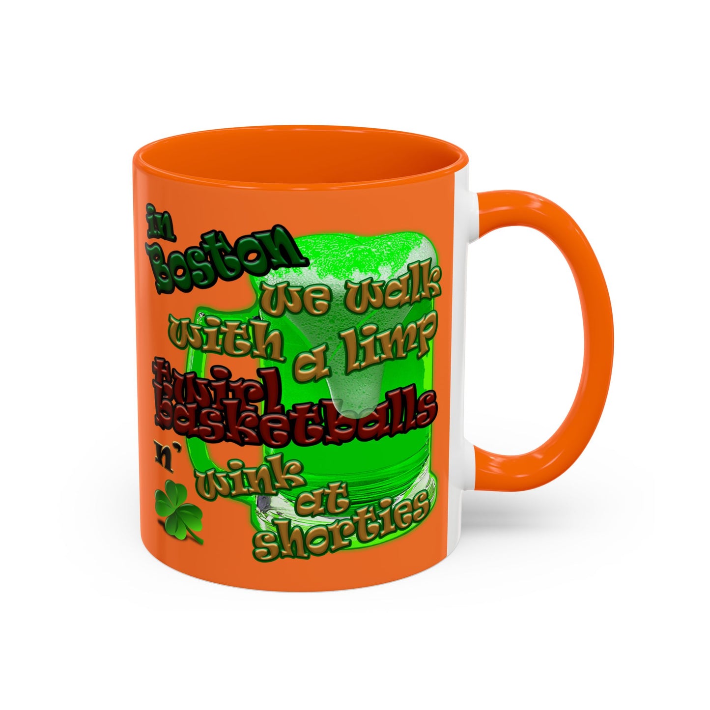 celtics logo - Accent Mug (crusta)