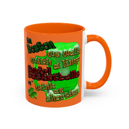 celtics logo - Accent Mug (crusta)