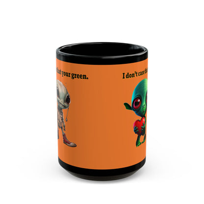 I don't care that your grey - Black Mug (crusta)