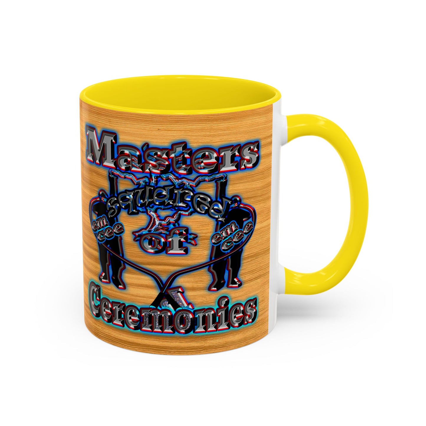 em cee squared - Accent Mug (butterscotch wood finish)