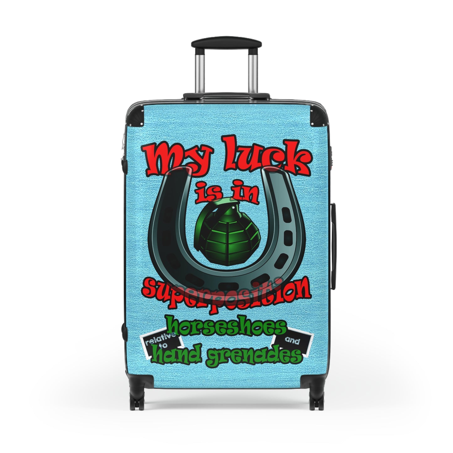 my luck - Suitcase (faded blue)