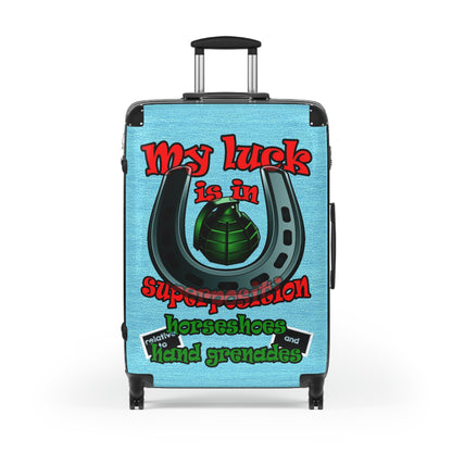 my luck - Suitcase (faded blue)