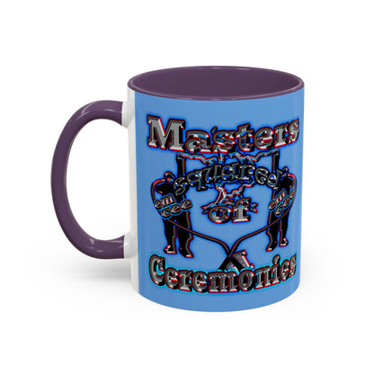 em cee squared - Accent Mug (light blue)