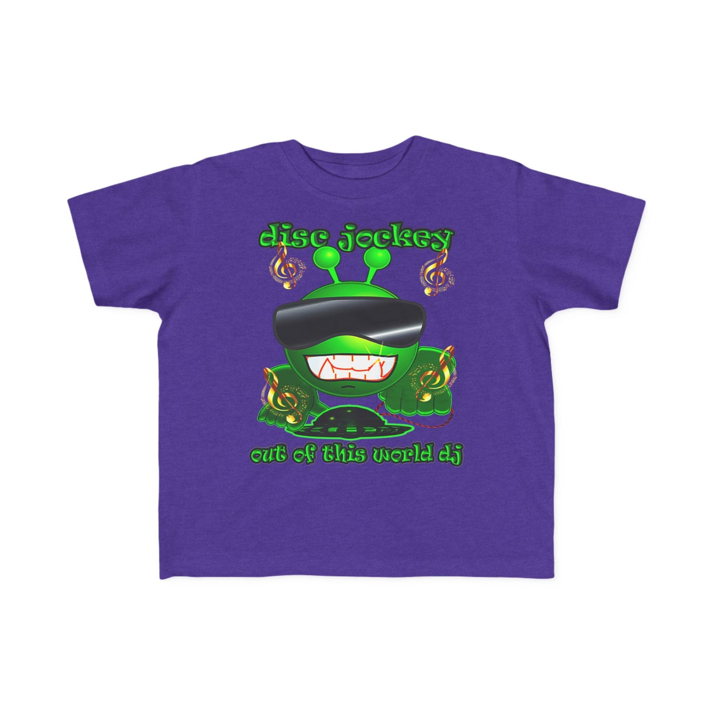 disc jockey - Toddler's Fine Jersey Tee