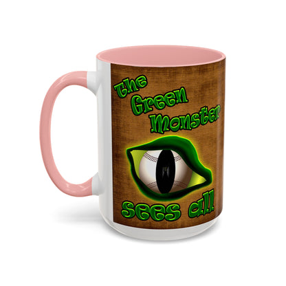 green monster - Accent Mug (brown papyrus)