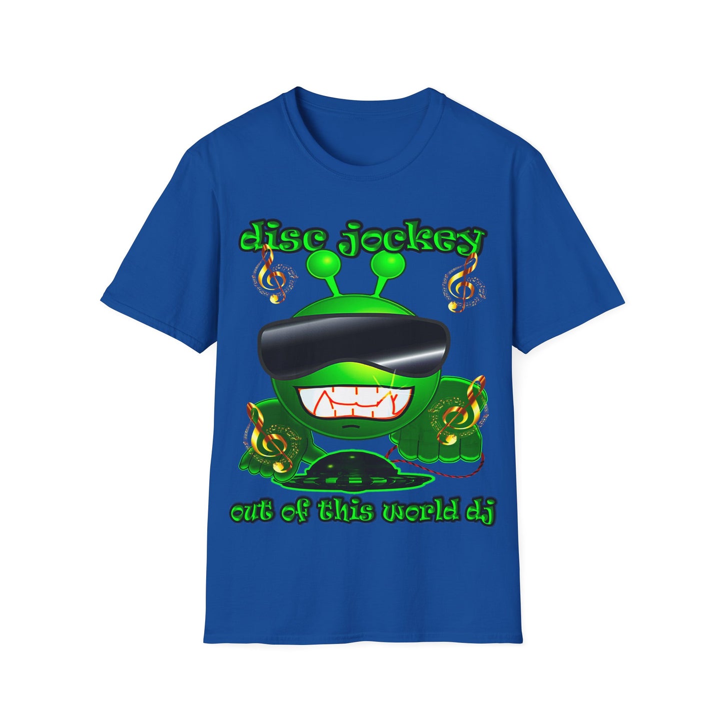 disc jockey - Unisex Softstyle T-Shirt