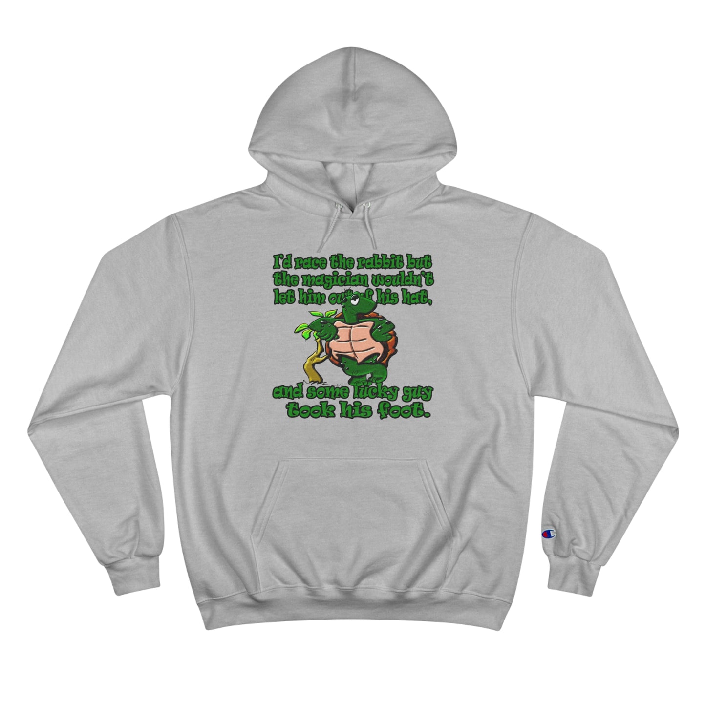 turtle race - Champion Hoodie